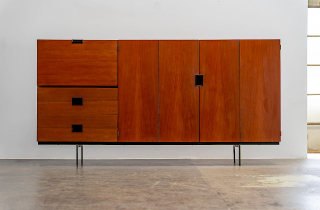 Cees Braakman Teakholz Highboard von Patoe
