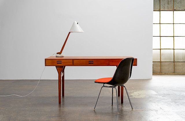 Teak Desk by Nanna Ditzel